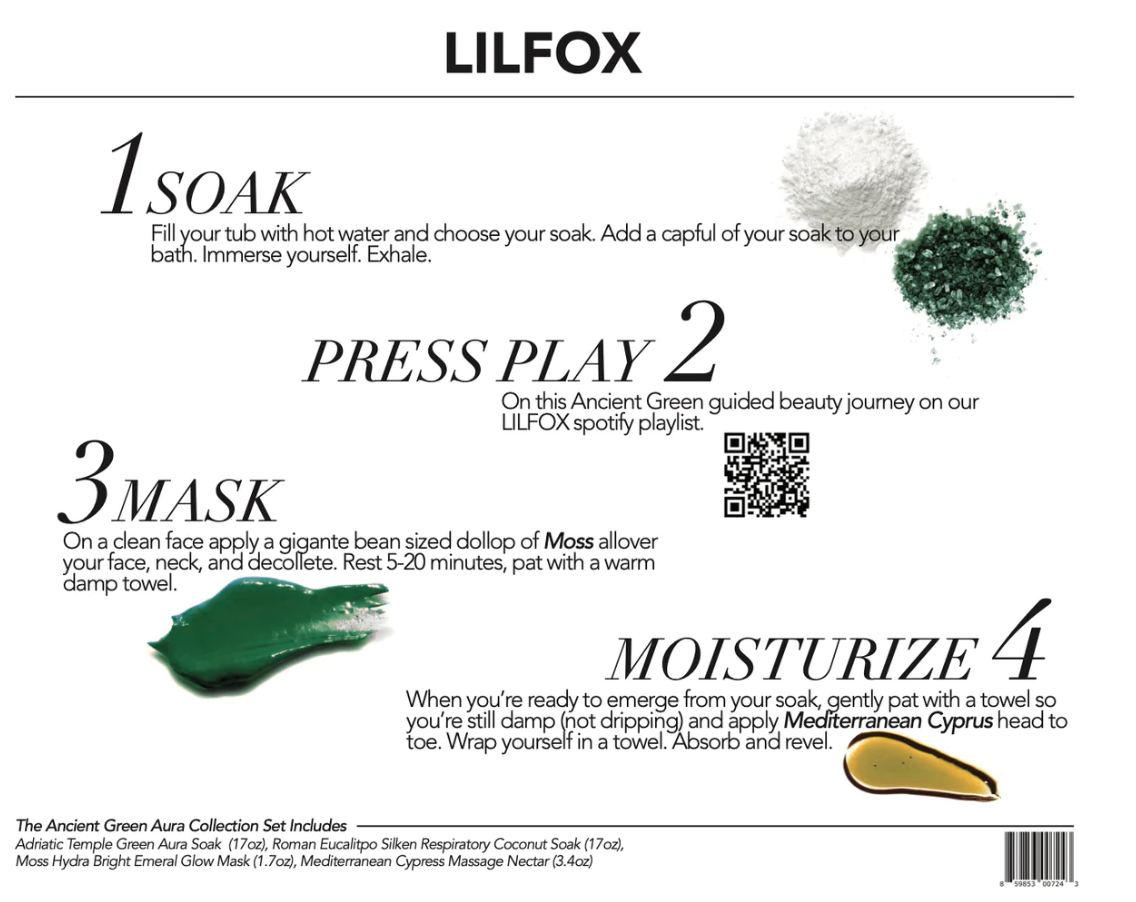 ANCIENT GREEN Viridescent Bath Genius Box