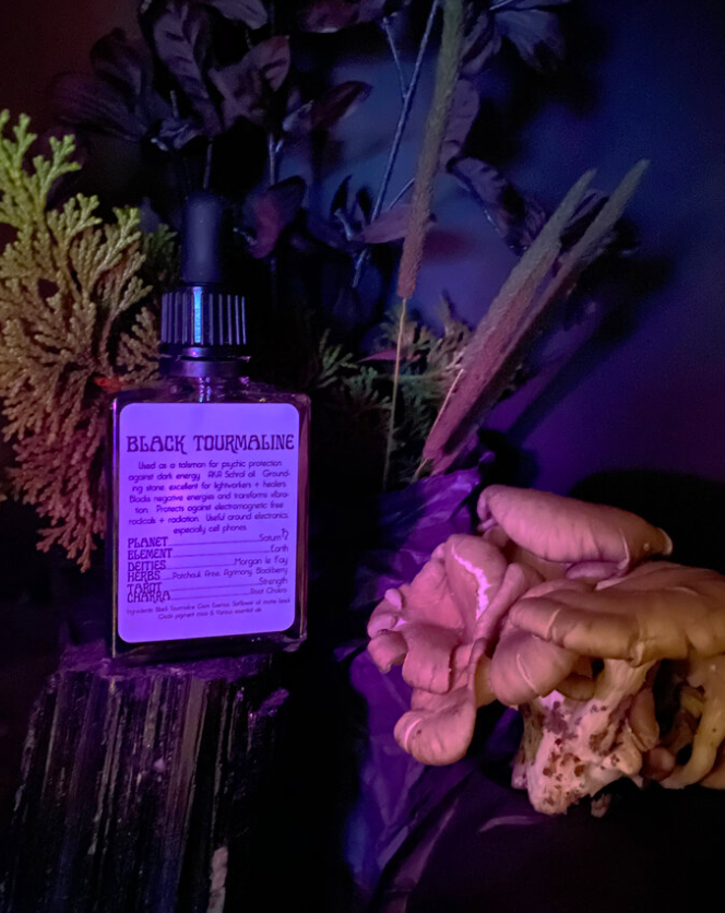 BLACK TOURMALINE Ritual Gem Essence